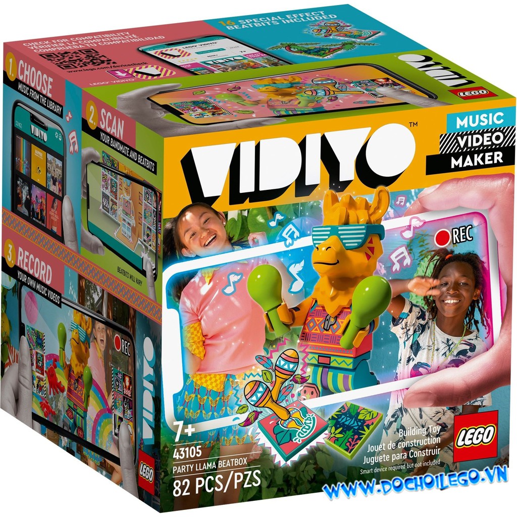 43105 LEGO Party Llama BeatBox - Lạc đà không bứu