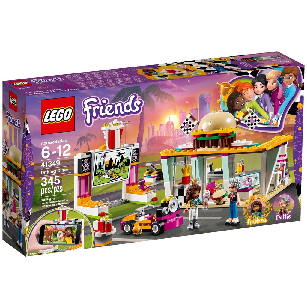 41349 LEGO Friends Drifting Diner - Buổi ăn tối.