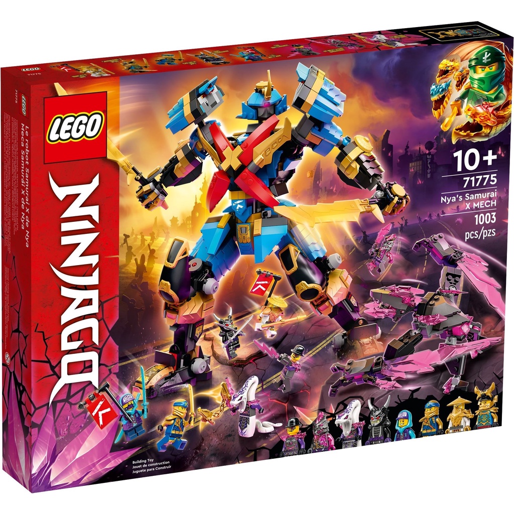 71775 LEGO Ninjago Crystalized Nya's Samurai X MECH - Chiến giáp Samurai của Nya