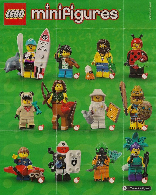 71029 LEGO minifigures - 1 Nhân vật trong series 21