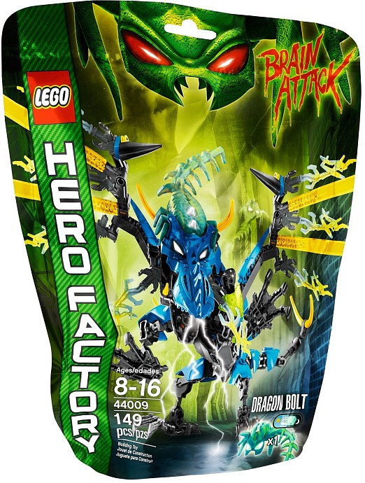 44009 LEGO® Hero factory  DRAGON BOLT (mẫu năm 2013)