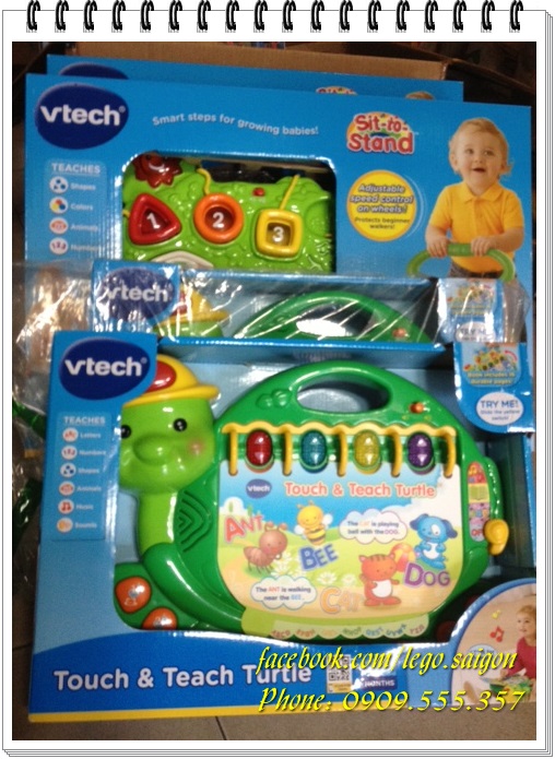 Touch and Teach Turtle- Rùa học chữ Vtech