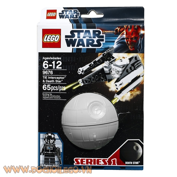 9676 LEGO® TIE Interceptor & Death Star