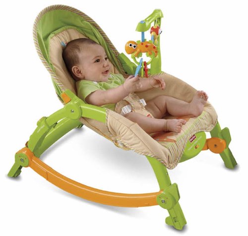 T2518 Fisher Price® Newborn-to-Toddler Portable Rocker - Ghế rung Fisher Price