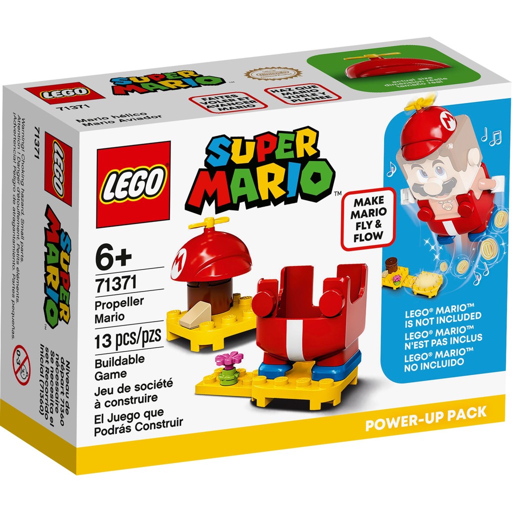 71371 LEGO Super Mario Up pack Propeller Mario Power-  Bộ nâng cấp - nâng cấp sức mạnh