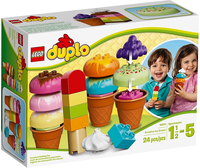 10574 LEGO® DUPLO® Creative Ice Cream(Mẫu năm 2014)