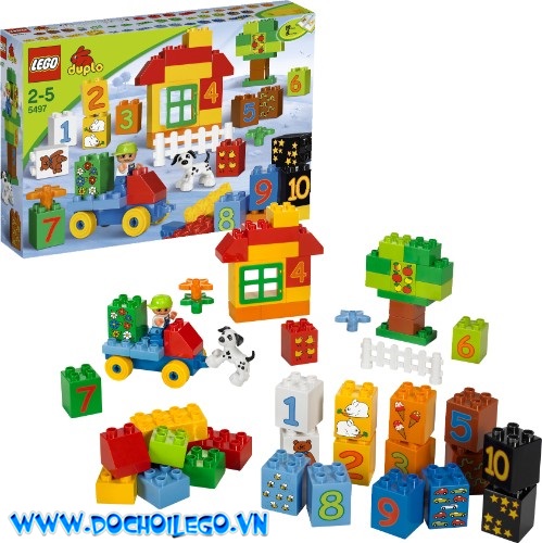 5497 LEGO DUPLO® Play with Numbers - Bộ học đếm số