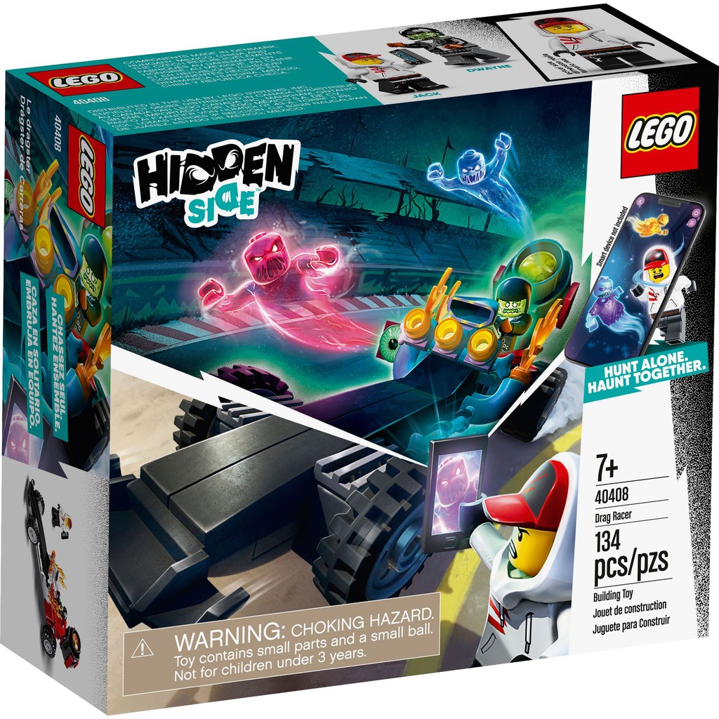 40408 LEGO HIdden side Drag Racer - Xe đua