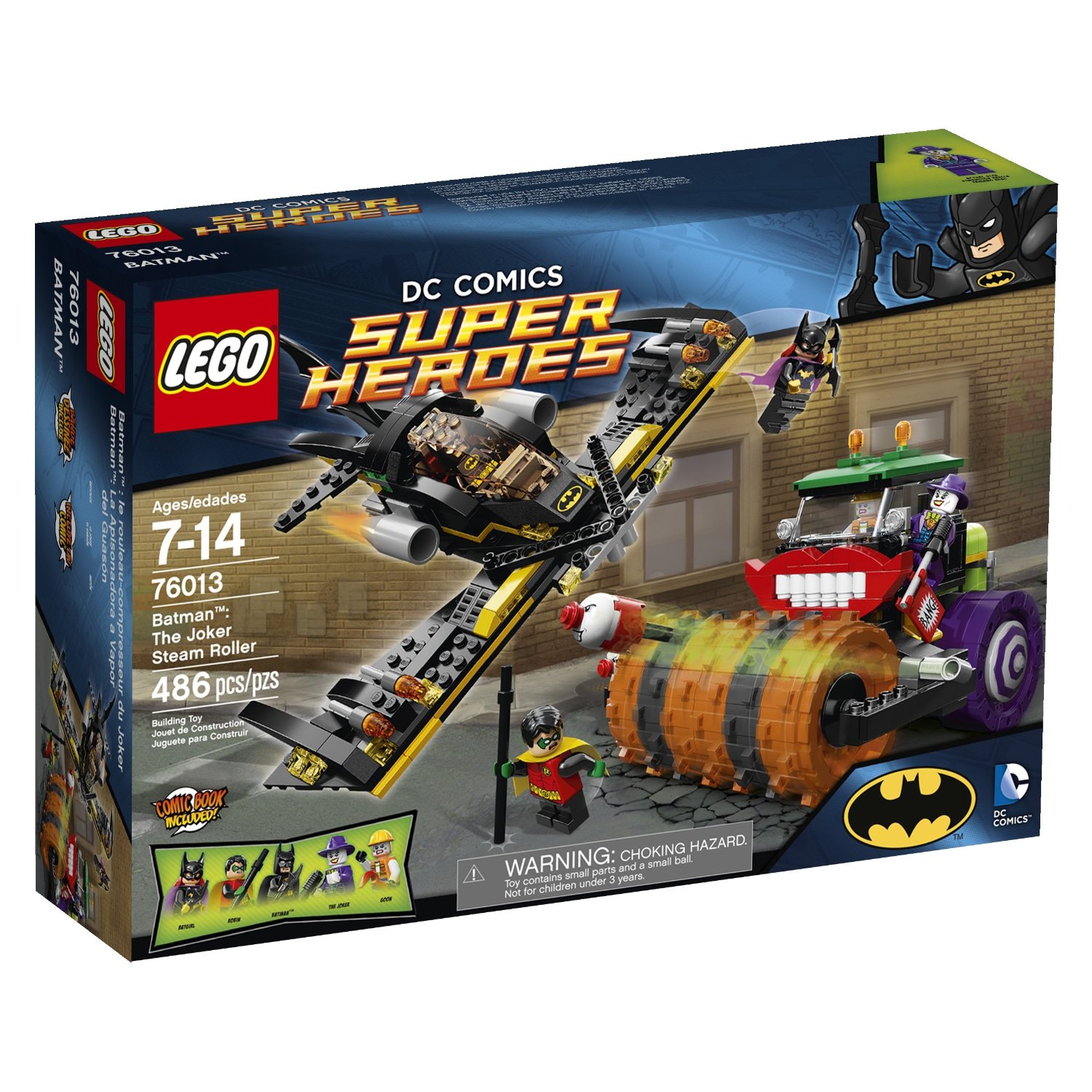 76013 LEGO® Superheroes Batman: The Joker Steam Roller