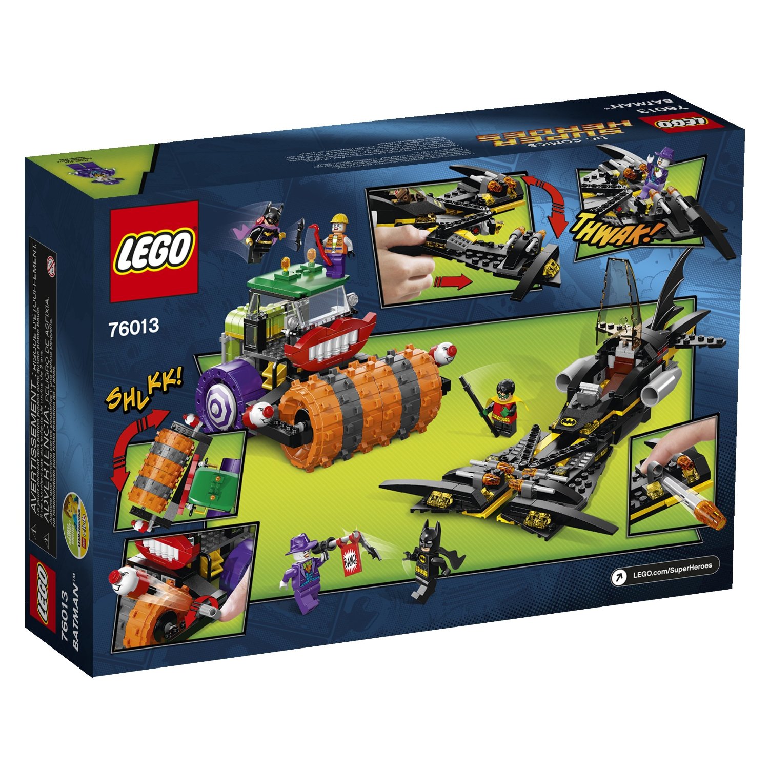 76013 LEGO® Superheroes Batman: The Joker Steam Roller