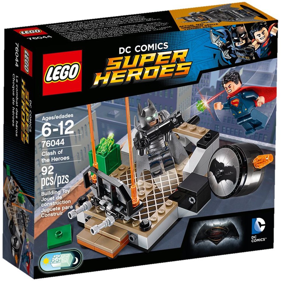 76044 LEGO Super heroes DC Clash of the Heroes - Cuộc đụng độ các anh hùng
