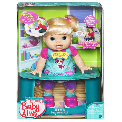 Baby Alive Wanna Walk