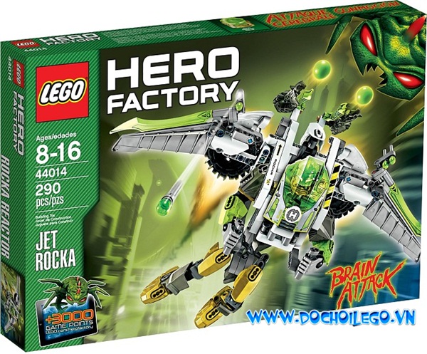 44014 LEGO® Hero factory JET ROCKA (mẫu năm 2013)
