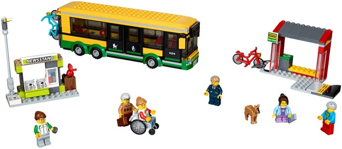 60154 LEGO City Bus Station