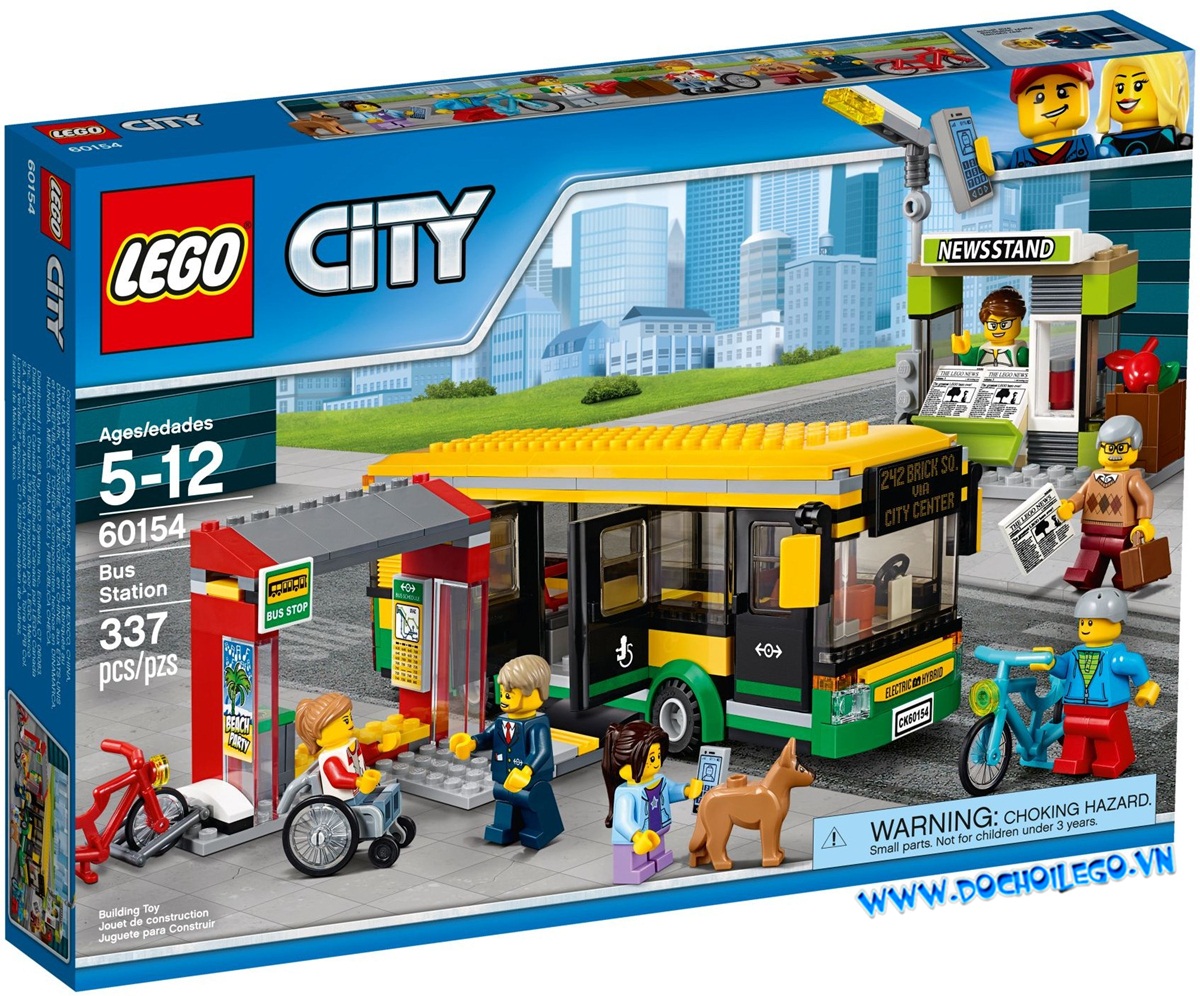 60154 LEGO City Bus Station