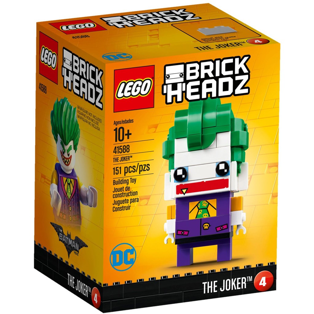 41588 LEGO BrickHeadz The Joker -  nhân vật The Joker