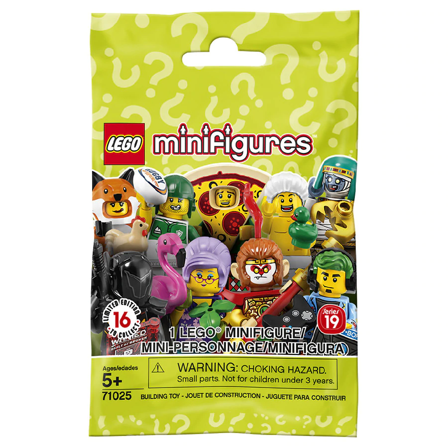 [Một nhân vật] 71025 LEGO Đồ chơi lắp ráp Minifigures Series 19
