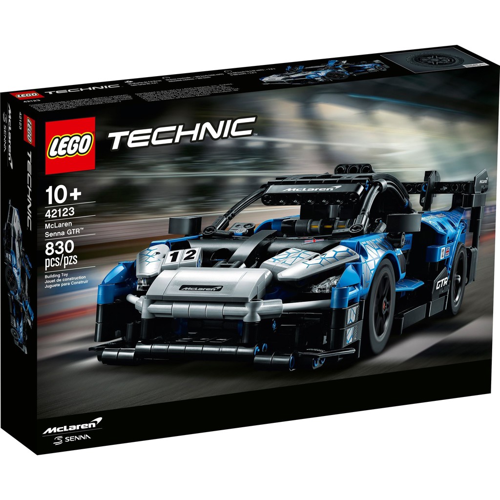 42123 LEGO Technic McLaren Senna GTR - Siêu xe Mc Laren Senna GTR