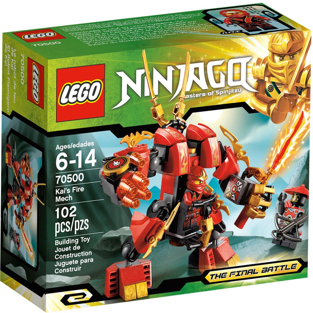 70500 LEGO Ninjago Kai's Fire Mech
