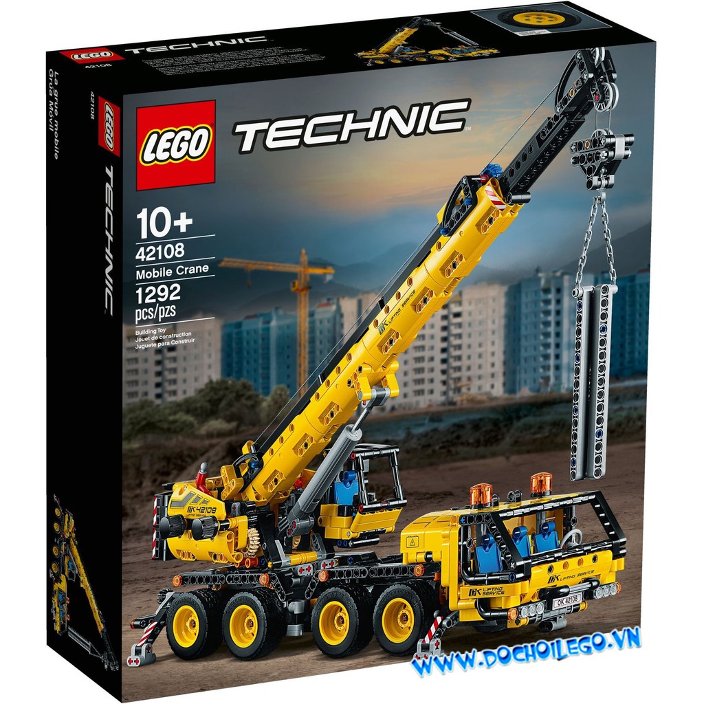 42108 LEGO Technic Mobile Crane - Bộ xếp hình LEGO Cần cẩu di động