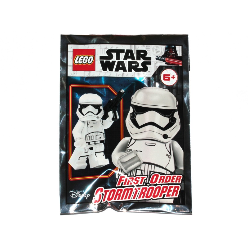 []Có sẵn[] 911851 Túi nhân vật Stormstrooper đồ chơi xếp hình LEGO Star wars First Order Stormtrooper foil pack