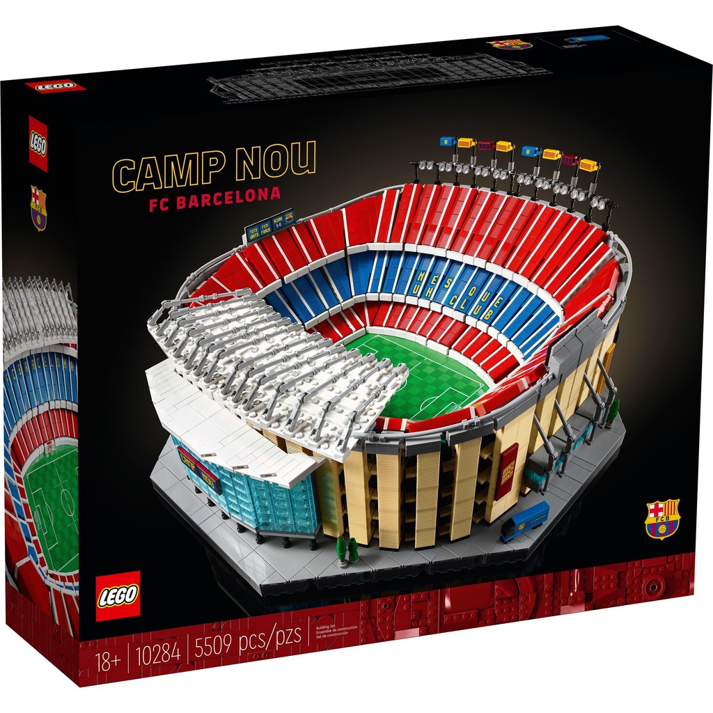 10284 LEGO Camp Nou – FC Barcelona - Đồ chơi LEGO lắp ráp - Sân vận động