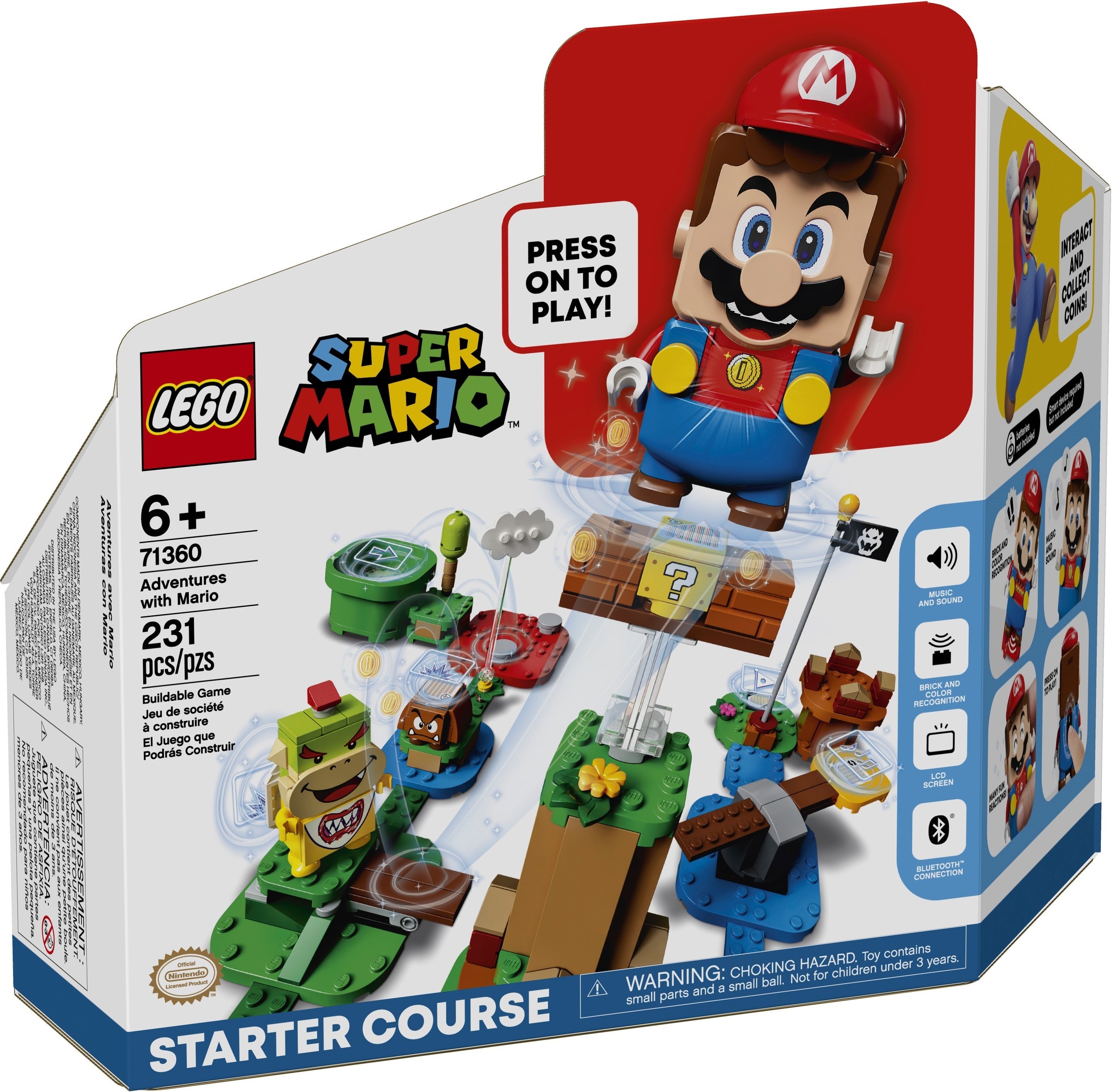 71360 LEGO Super Mario Adventures with Mario - Cuộc phiêu lưu cùng Mario