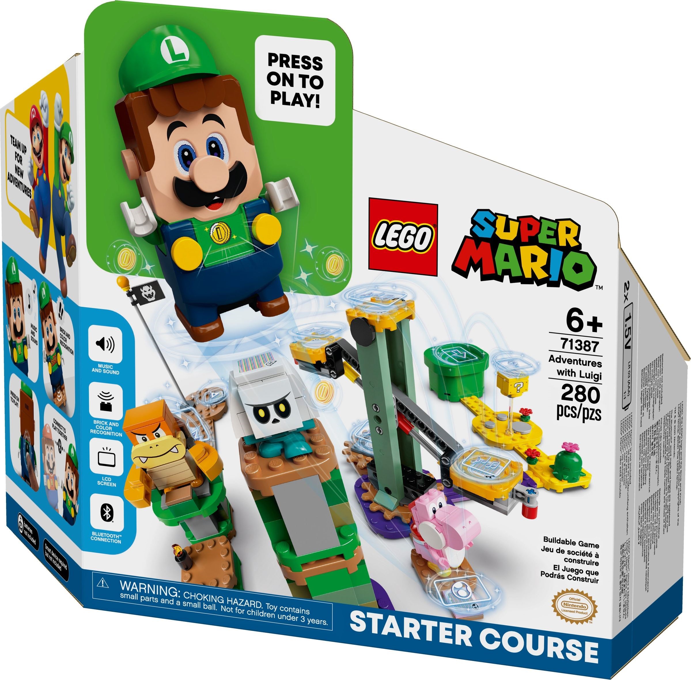 71387 LEGO Super Mario Adventures with Luigi - Cuộc phiêu lưu cùng Luigi