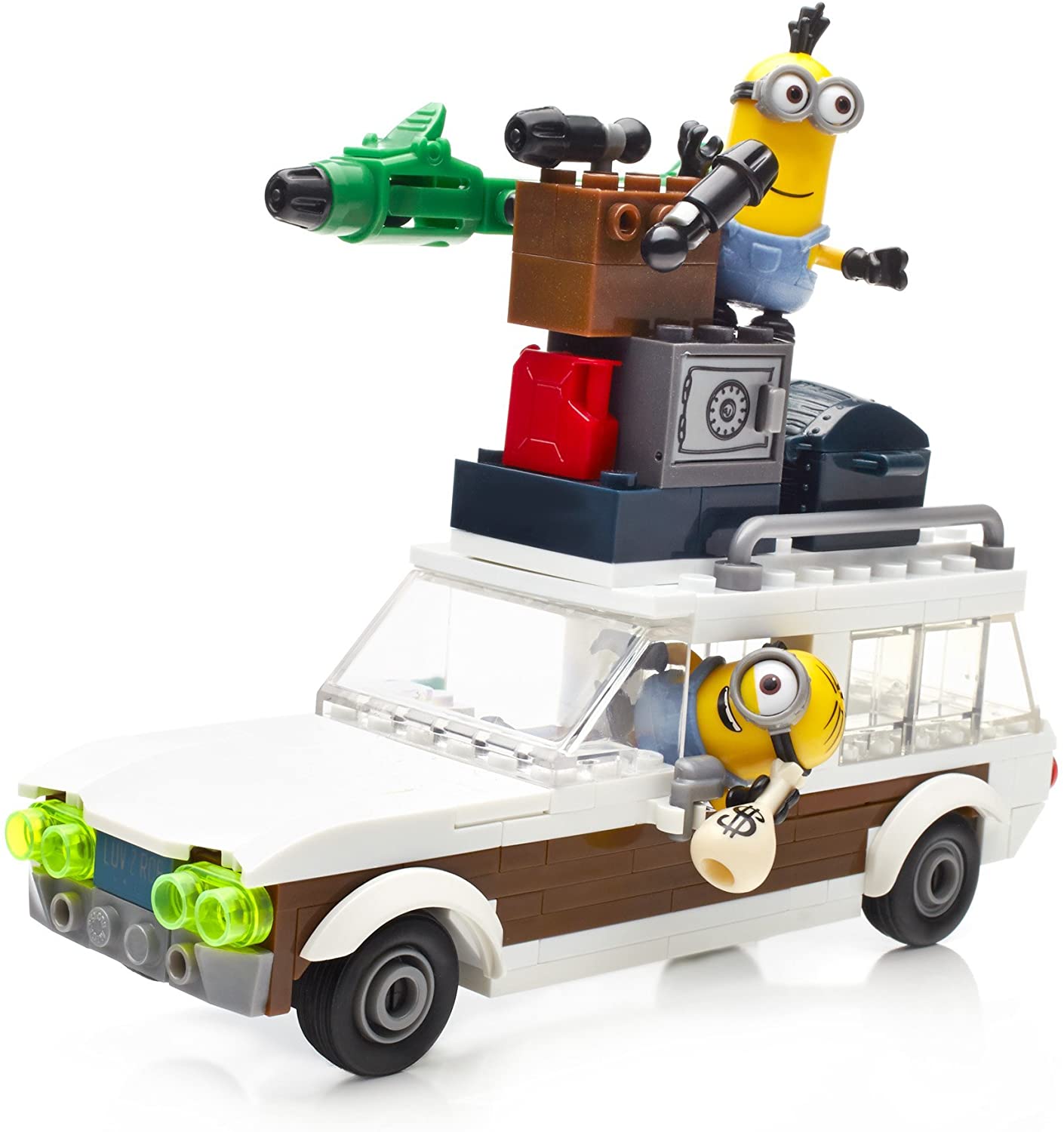 Mega Bloks Minions Station Wagon Getaway - Bộ xếp hình Mega bloks