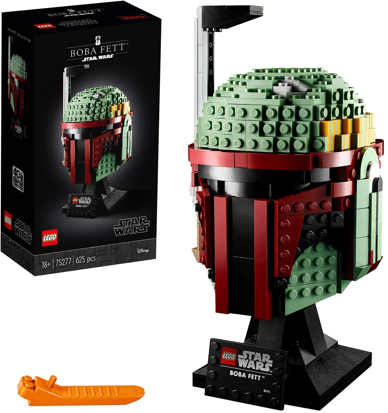 75277 Iego Star Wars Helmet Collection Boba Fett - Đồ chơi lắp ráp Mũ/ nón bảo hiểm Boba Fett