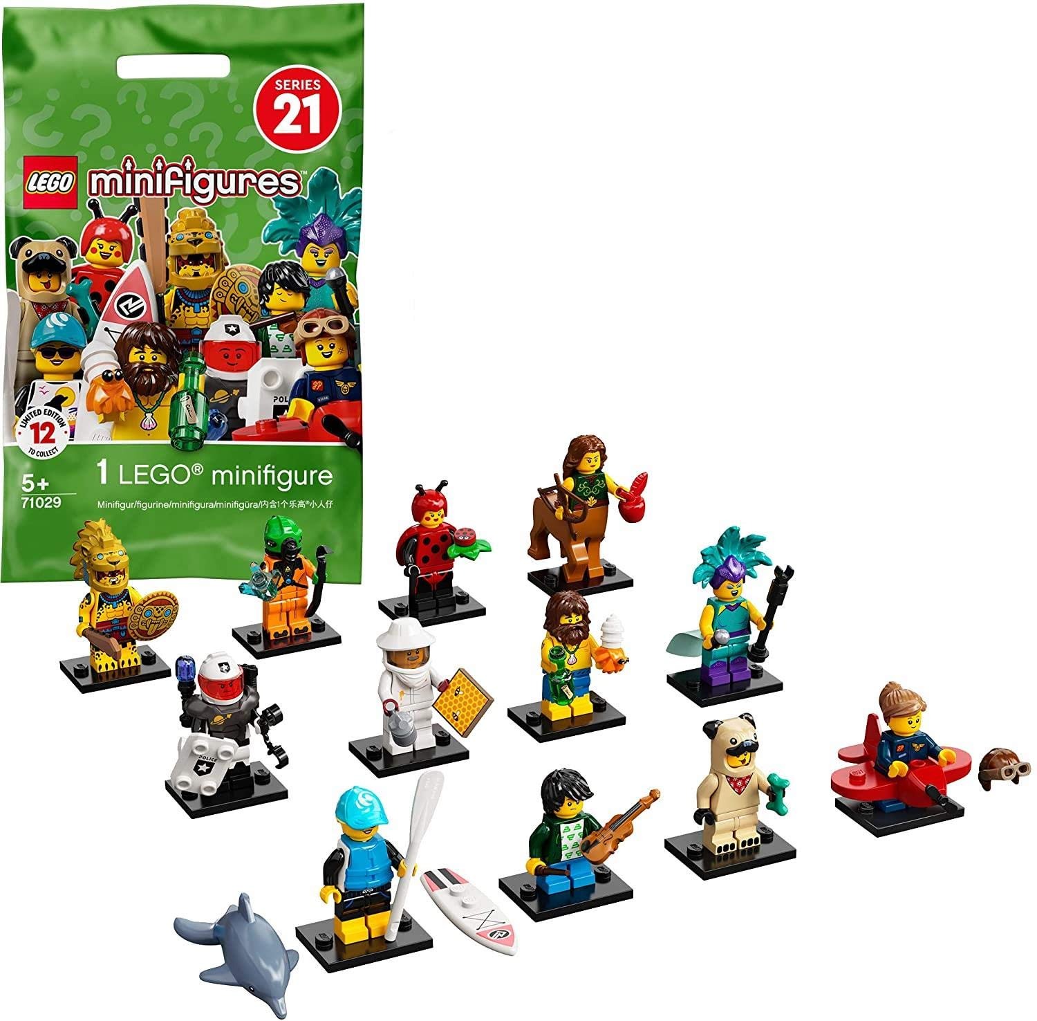 71029 LEGO minifigures - 1 Nhân vật trong series 21