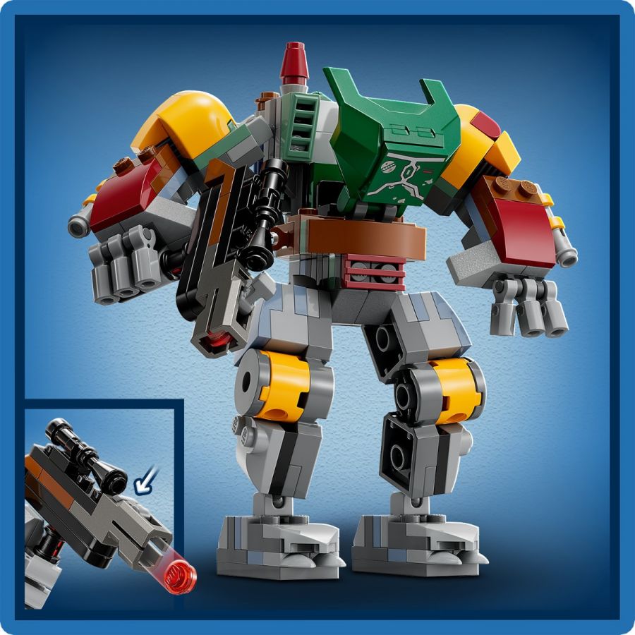 75369 Star Wars Mechs Boba Fett Mech - Đồ chơi lắp ráp Chiến giáp Boba Fett