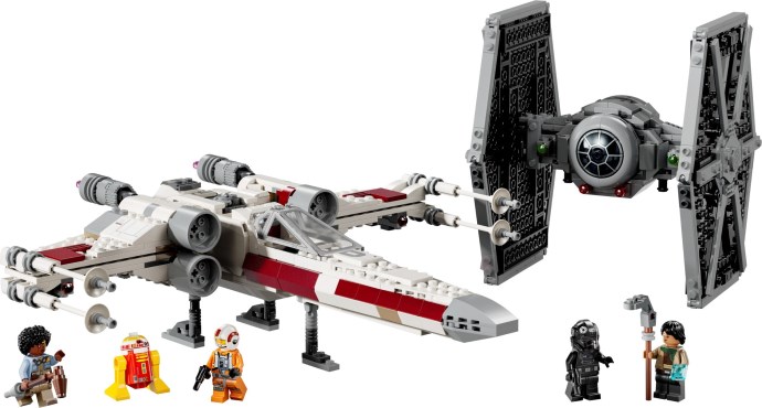 75393 Iego Star WarsRebuild the Galaxy TIE Fighter & X-wing Mash-up - Đồ chơi lắp ráp 8.2024