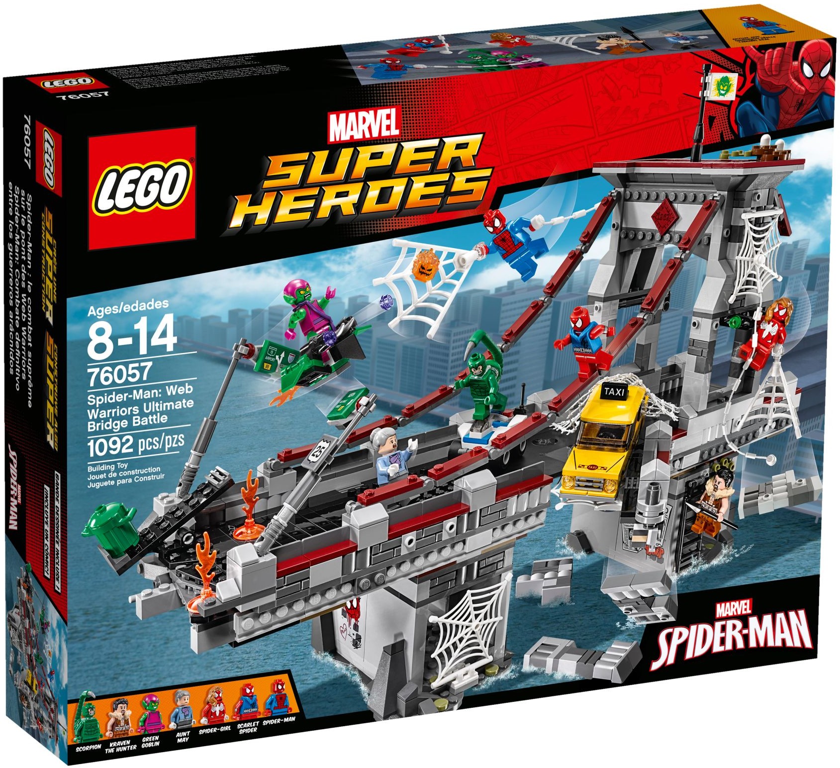 76057 LEGO® Spider-Man™: Web Warriors Ultimate Bridge Battle