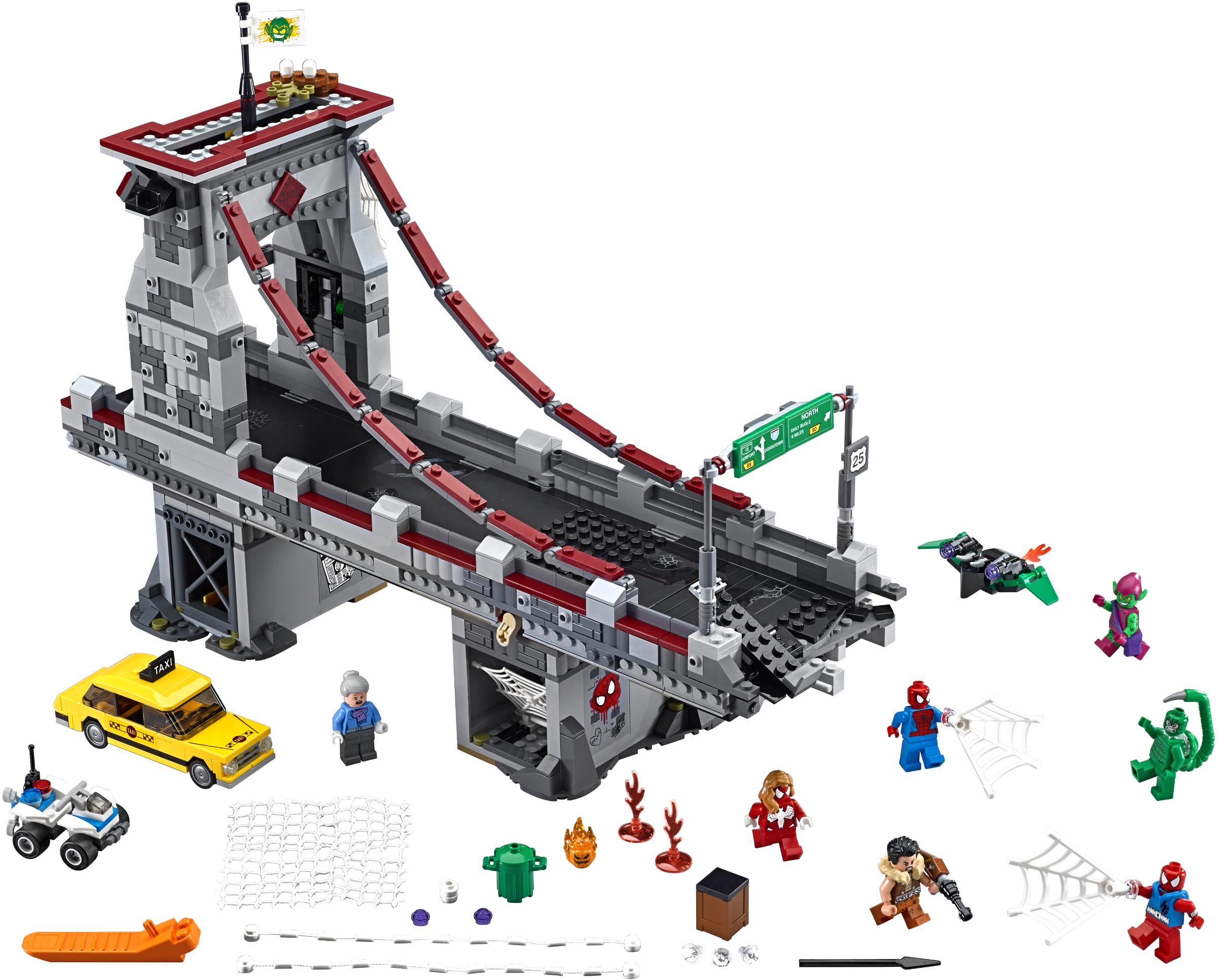 76057 LEGO® Spider-Man™: Web Warriors Ultimate Bridge Battle