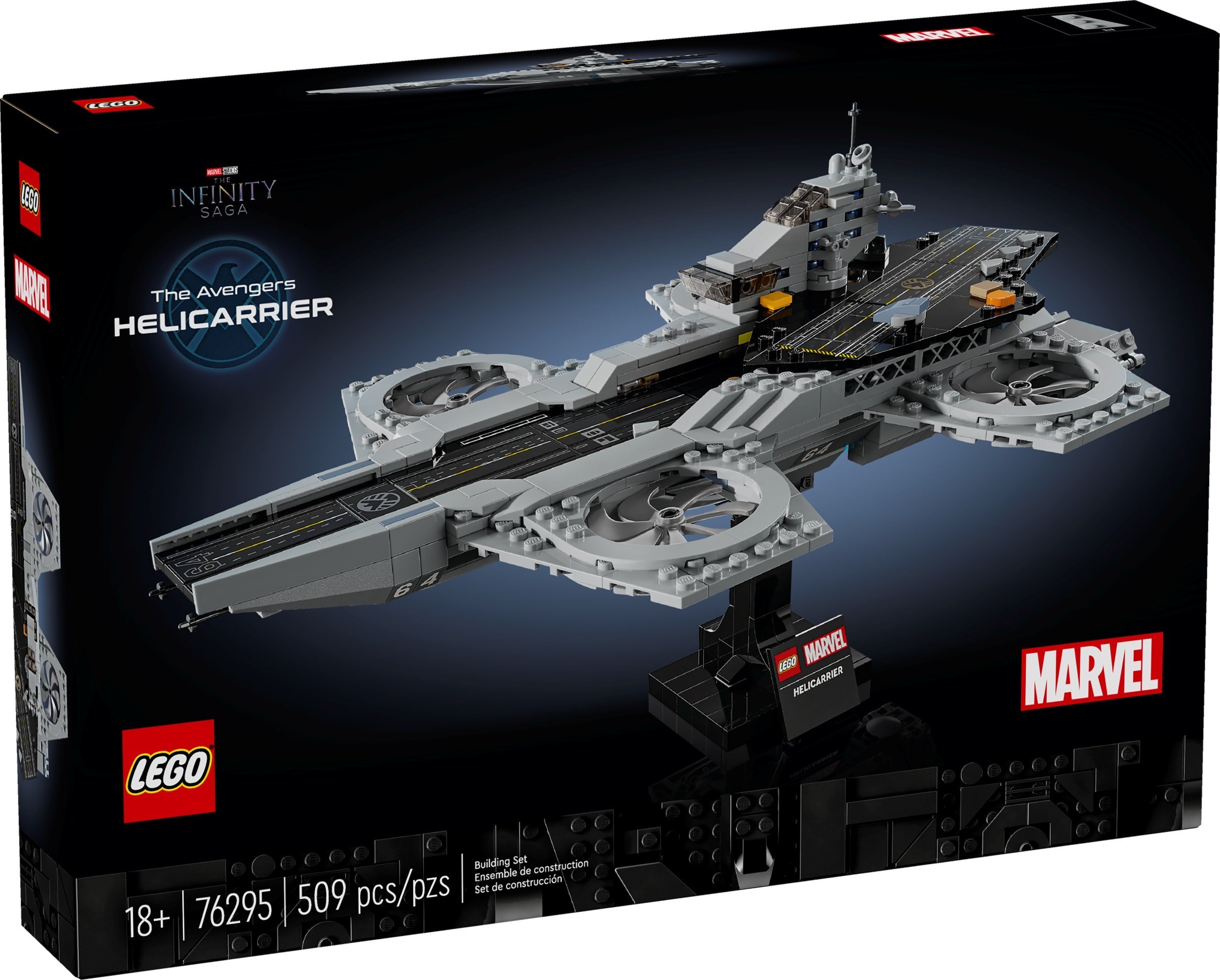 76295 Lego Marvel Super HeroesThe Avengers The Avengers Helicarrier -  Đồ chơi lắp ráp 8.2024