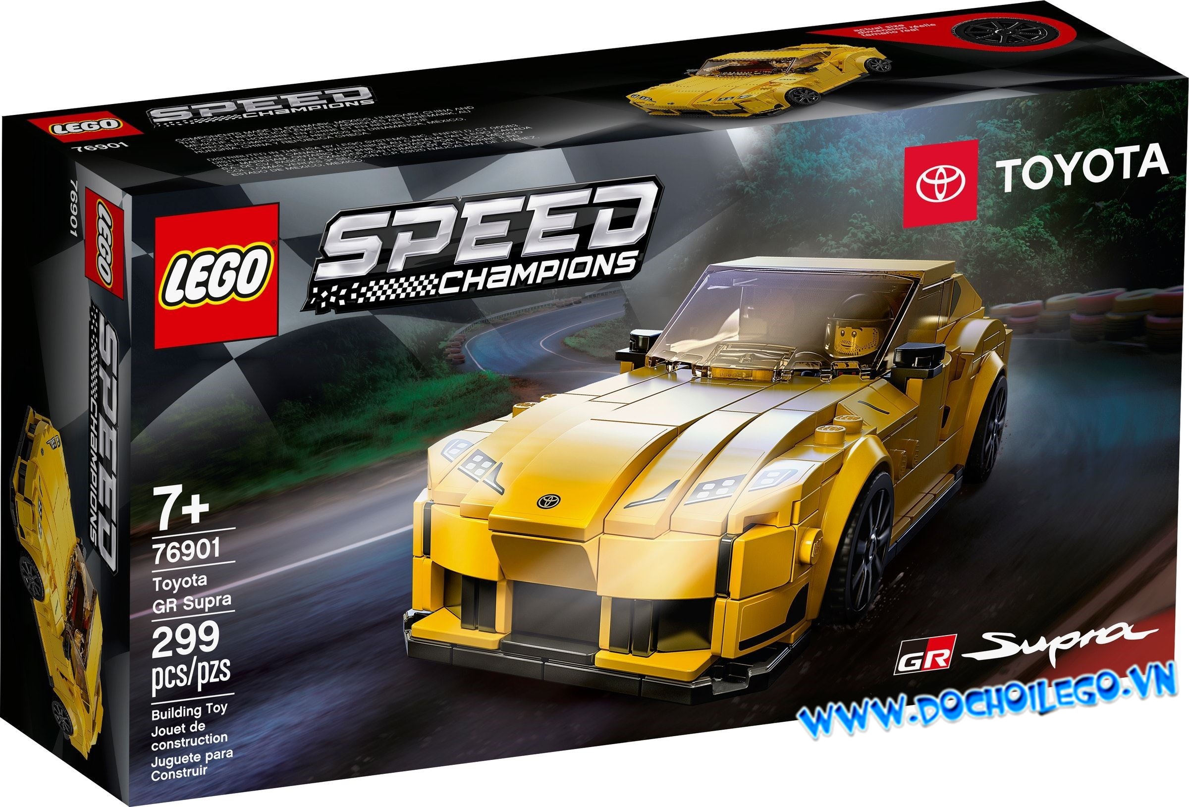 76901 LEGO Speed Champions Toyota GR Supra - Đồ chơi LEGO