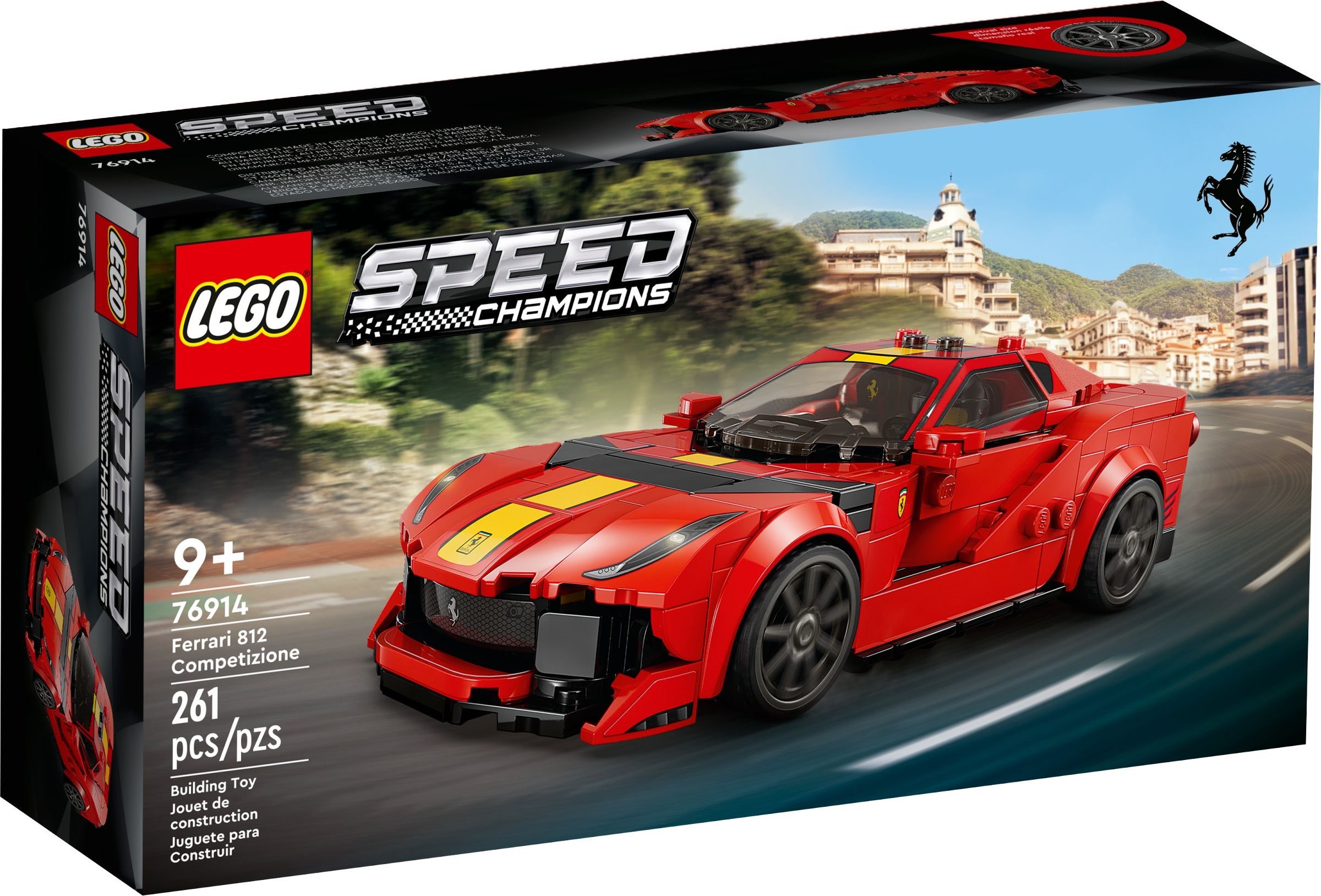 76914 LEGO Speed Champions Ferrari 812 Competizione- Siêu xe Ferrari 812