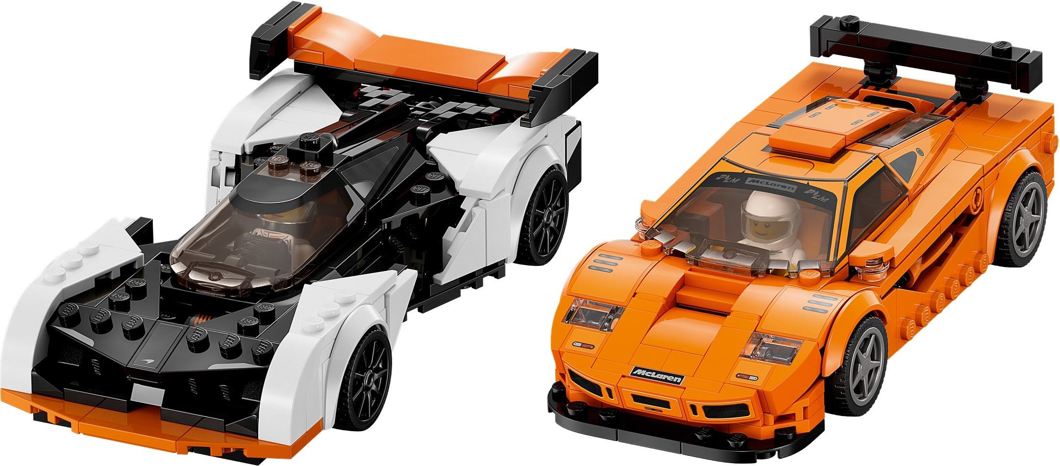 76918 LEGO Speed Champions McLaren Solus GT & McLaren F1 LM - Siêu xe