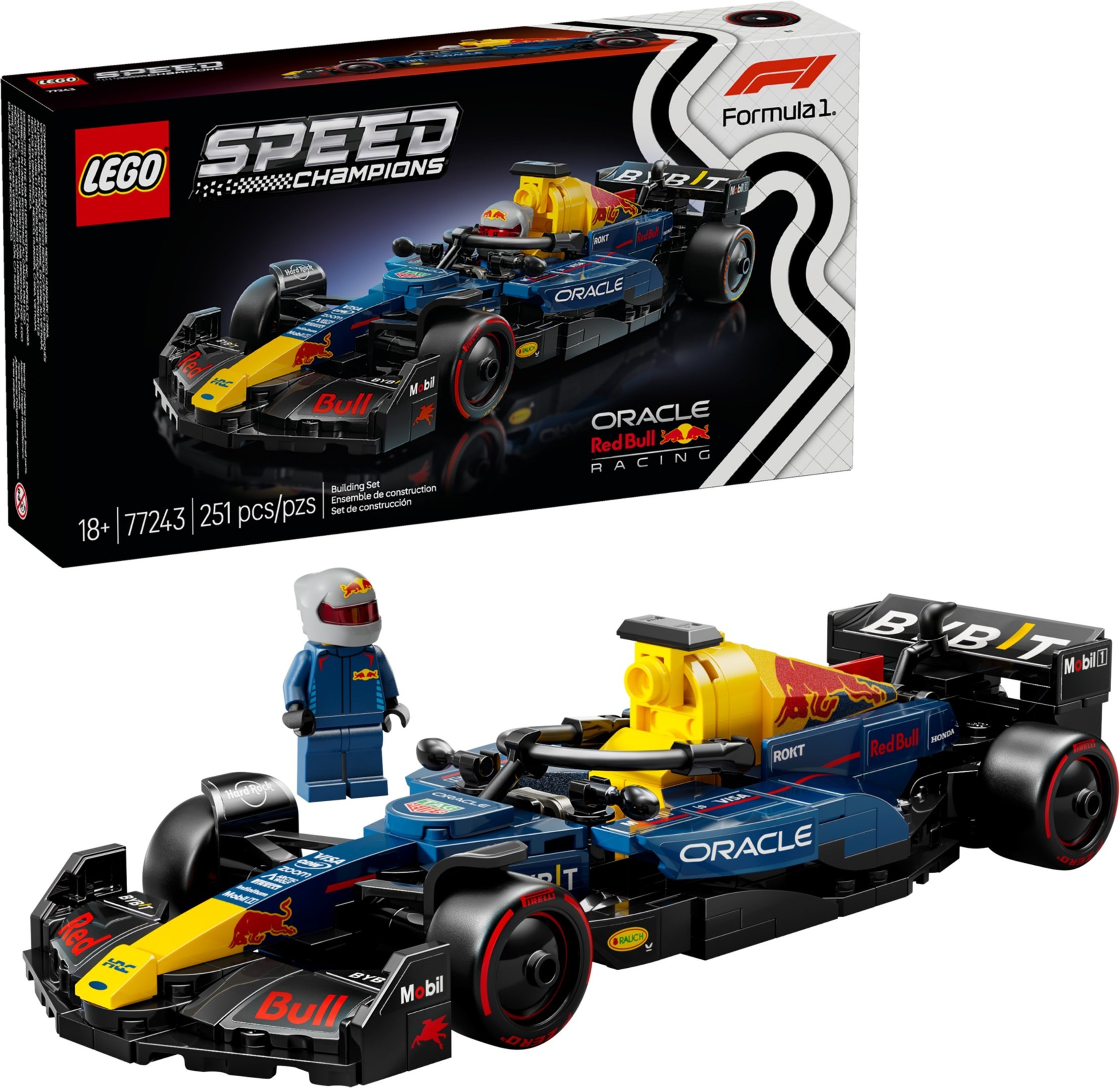 77243 LEGO Speed Champions Formula Oracle Red Bull RB20 -  Siêu xe  Đồ chơi lắp ráp 2025