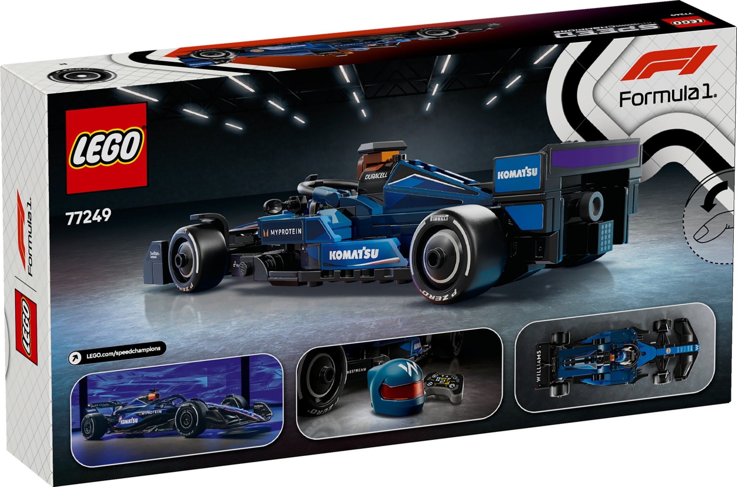 77249 LEGO Speed Champions Formula 1 Williams Racing FW46 -  Siêu xe  Đồ chơi lắp ráp 2025