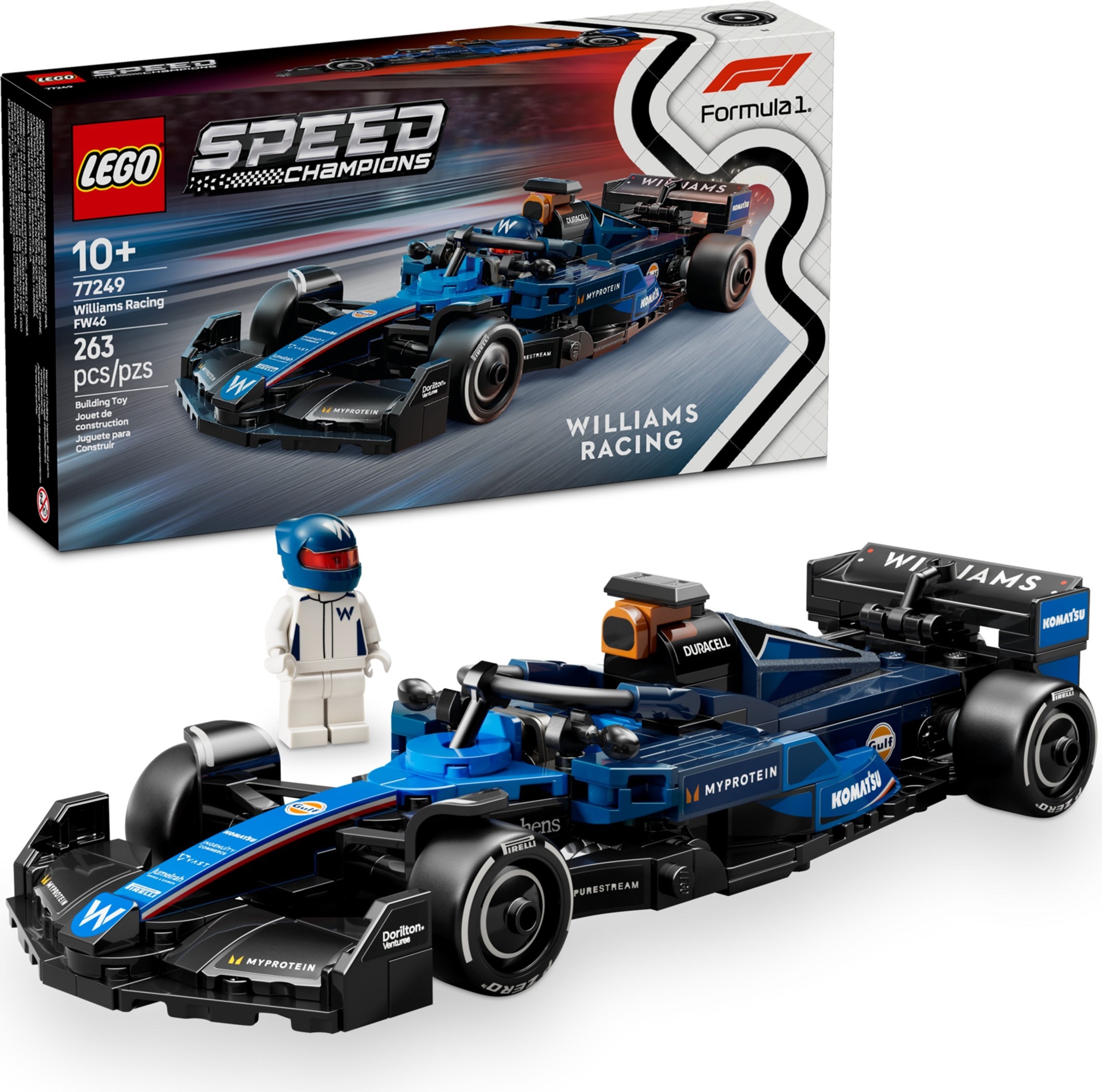 77249 LEGO Speed Champions Formula 1 Williams Racing FW46 -  Siêu xe  Đồ chơi lắp ráp 2025