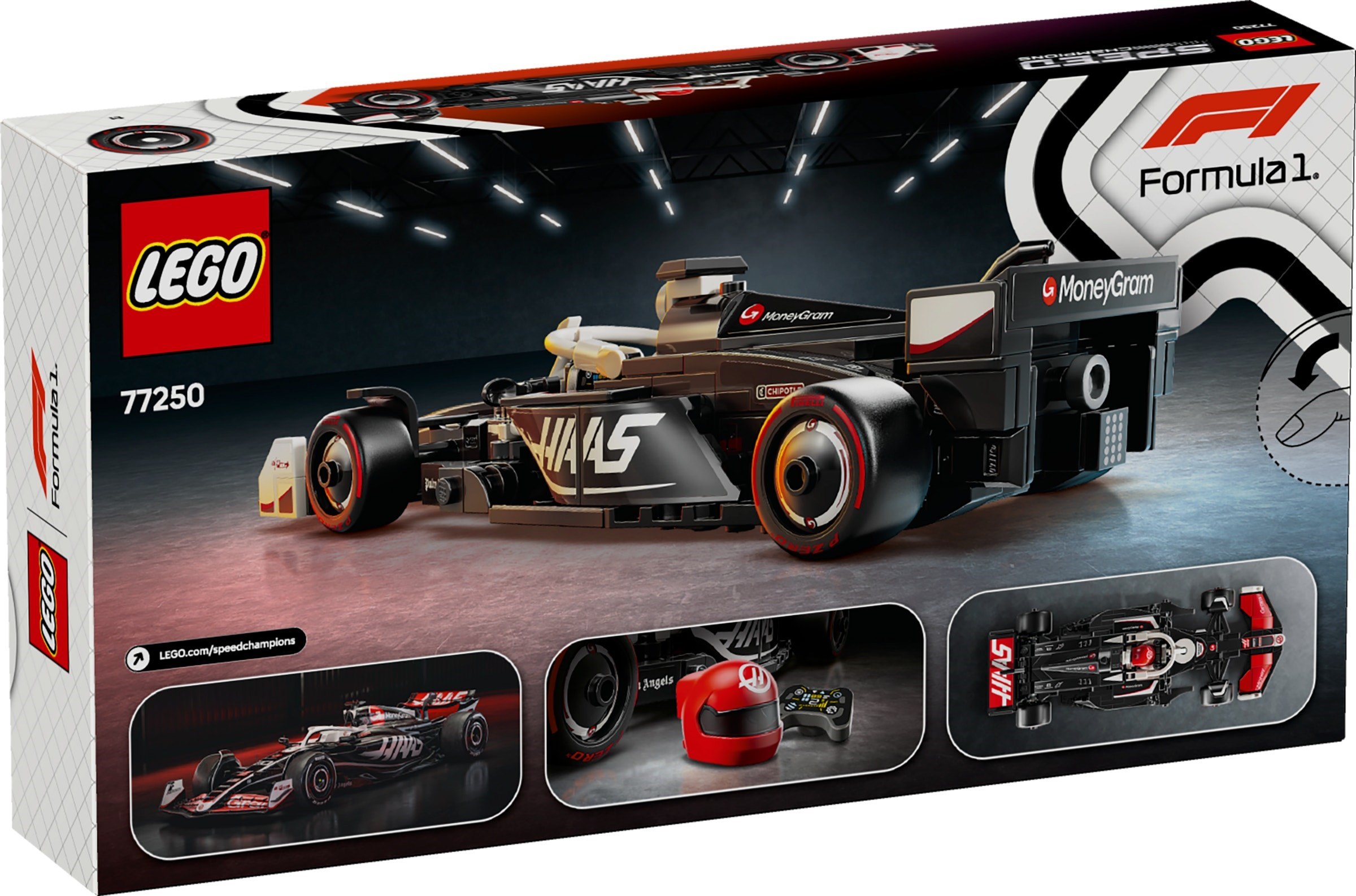 77250 LEGO Speed Champions Formula 1 MoneyGram Haas F1 Team VF-24 -  Siêu xe  Đồ chơi lắp ráp 2025