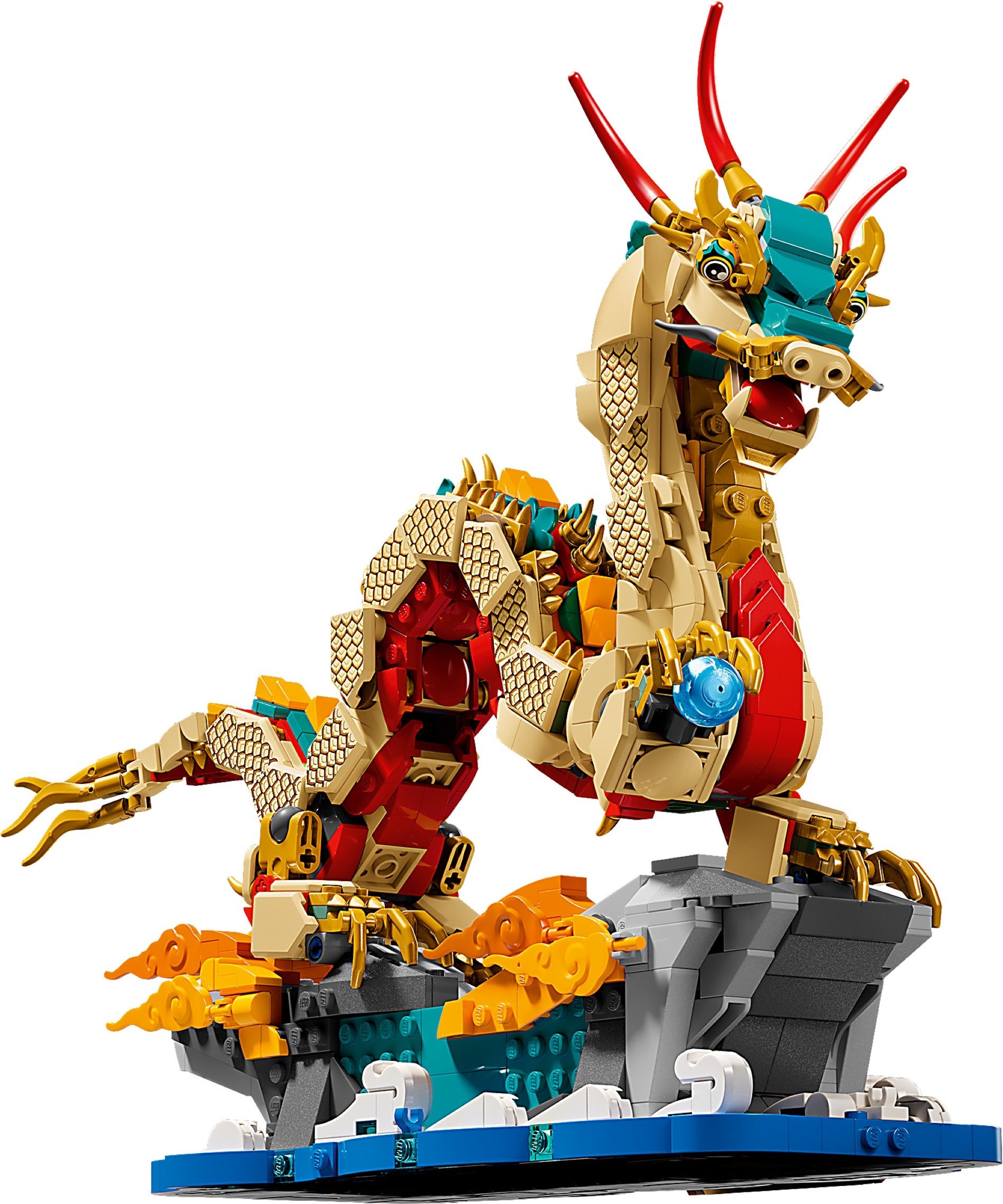 80112 Lego Seasonal Chinese Traditional Festival Auspicious Dragon- Rồng Giáp Thìn may mắn 2024