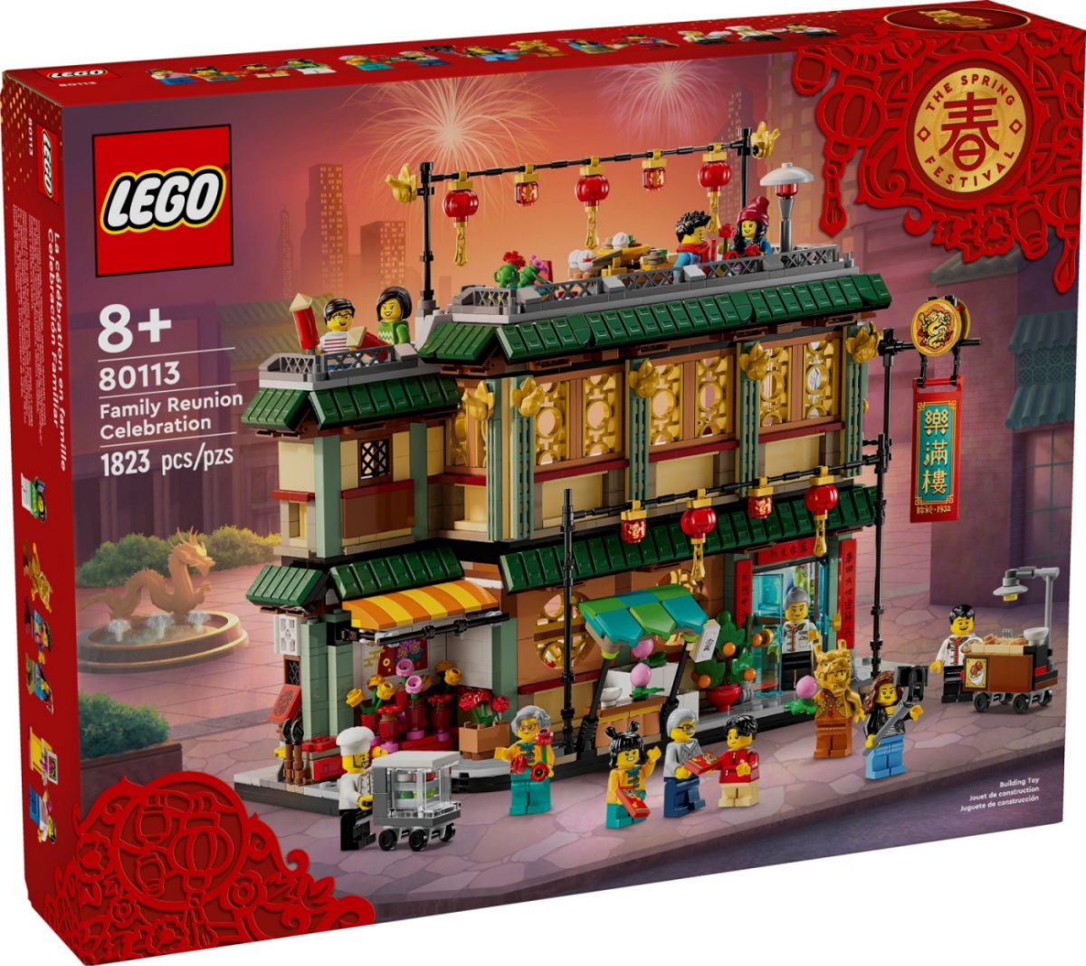 80113 Lego Seasonal Chinese Traditional Festival Family Reunion Celebration - Tết sum vầy 2024