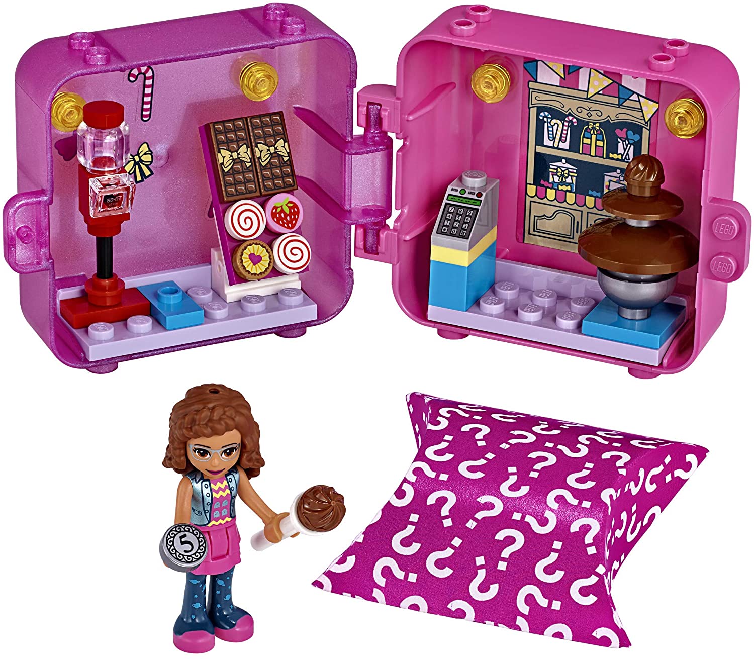 41407 LEGO Friends Olivia's Play Cube - Sweet Shop - Cửa hàng bánh kẹo