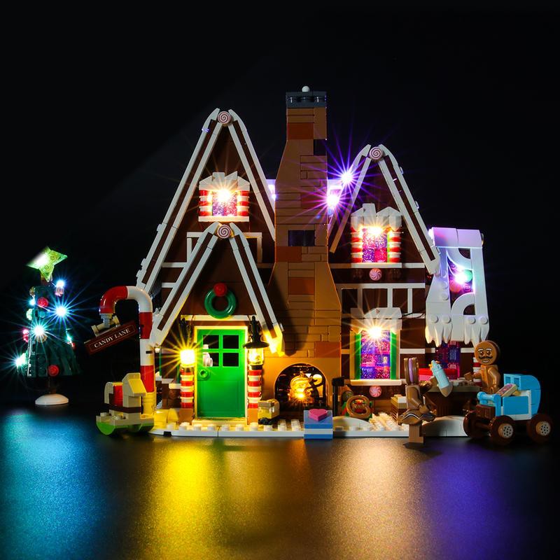 Light Kit For Gingerbread House 10267 - Bộ đèn cho bộ Nhà Bánh gừng  10267