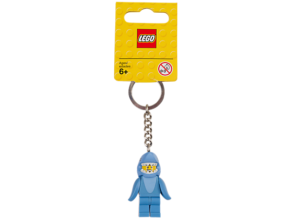 853666 LEGO® Shark Suit Guy Key Chain