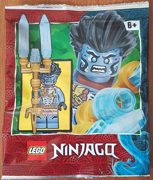 892285 LEGO Ninjago Seabound Benthomaar foil- Nhân vật Benthomaar - Tạp chí LEGO Ninjago có kèm Minifigures - Phiên bản tiếng Trung - Hàng chính hãng LEGO
