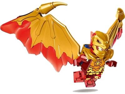 892291 LEGO Ninjago Crystalized Golden Dragon Kai - Nhân vật Kai rồng vàng